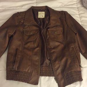 Funky vintage Leather jacket